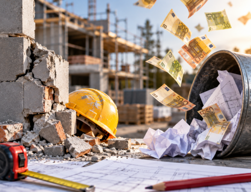Faalkosten in de bouw: de winst die ongemerkt van de bouwplaats verdwijnt.