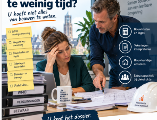 Je hoeft als Wmo-consulent of vergunningverlener niet alles van bouwen te weten!